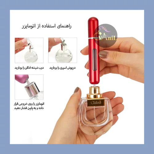 روش استفاده از اتومایزر